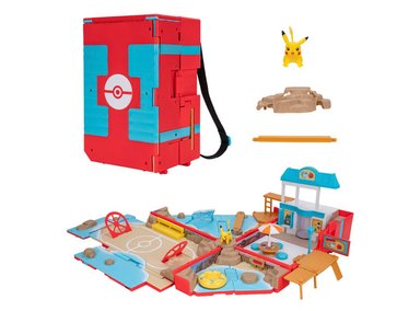 SET DE JUEGO POKEMON BATALLA EN LA PLAYA CON MOCHILA - 1