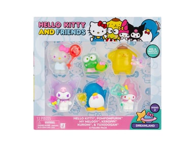 FIGURA HELLO KITTY AND FRIENDS HKT0143-B-PACK X6 - 2