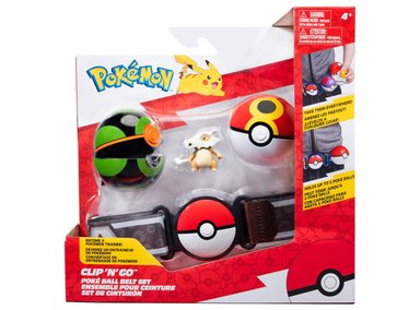 SET DE CINTURON CON POKEBOLA Y FIGURA POKEMON - MODELO ALEATORIO - 6
