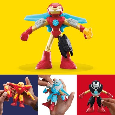 MASAS PLAY DOH MARVEL IRON MAN LABORATORIO DE ARMADURAS - 5