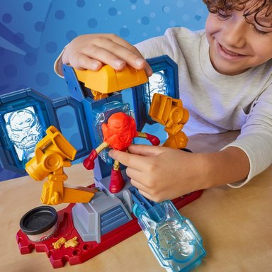 MASAS PLAY DOH MARVEL IRON MAN LABORATORIO DE ARMADURAS - 9