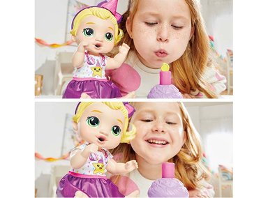 MUÑECA BABY ALIVE FIESTA DE CUMPLEAÑOS LALA GOOGOO - 4