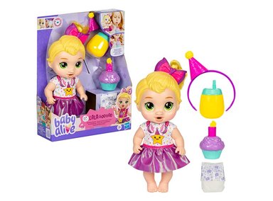 MUÑECA BABY ALIVE FIESTA DE CUMPLEAÑOS LALA GOOGOO - 1