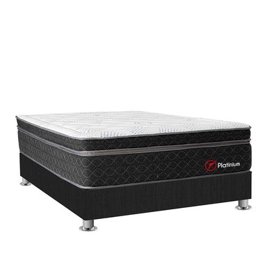 CAMA AMERICANA FORLI BEAUTY DREAM PLATINIUM 2 PLAZAS GRIS