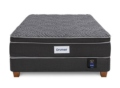 CAMA AMERICANA DRIMER VENTUS 1.5 PLAZAS GRIS