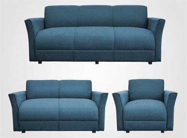 JUEGO DE SALA RIPLEY HOME TURIN 3-2-1 CUERPOS