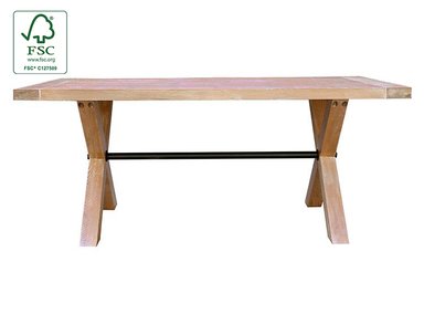 MESA CENTRO MAISON LINETT CORSICA MDF NATURAL 124X66 CM - 2