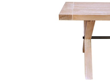 MESA CENTRO MAISON LINETT CORSICA MDF NATURAL 124X66 CM - 3