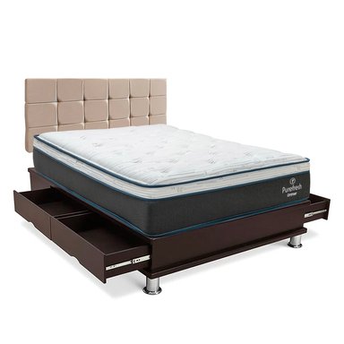 DORMITORIO DRIMER CUADROS PURE FRESH QUEEN CON CAJONES - 1