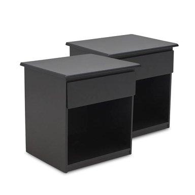 VELADOR DRIMER ECHO MDP NEGRO 1 CAJÓN - 2