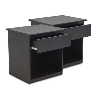 VELADOR DRIMER ECHO MDP NEGRO 1 CAJÓN