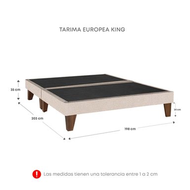 BASE RIZZOLI BOX EUROPEO BEIGE KING - 3
