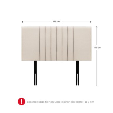CABECERA RIZZOLI SPRING QUEEN BEIGE - 2