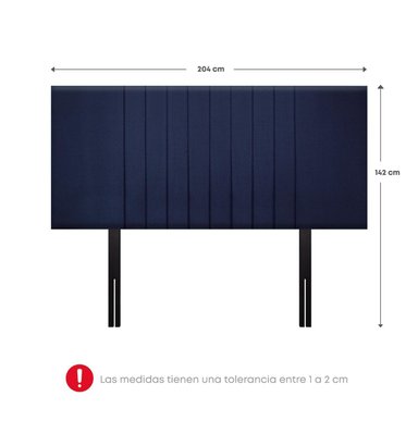 CABECERA RIZZOLI SPRING KING AZUL - 2