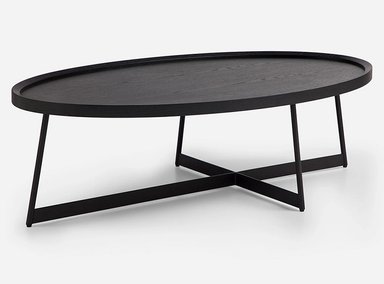 MESA CENTRO ROSEN LIBERTY NEGRO 70X120 CM - 1