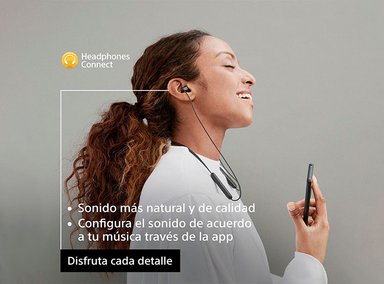 AUDÍFONOS SONY IN-EAR WI-C100 BLUETOOTH BLANCO - 4