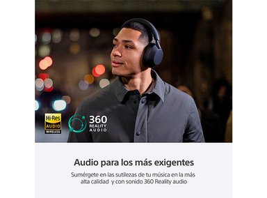 AUDÍFONOS SONY OVER-EAR WH-1000XM5 NOISE CANCELLING PLATA - 5