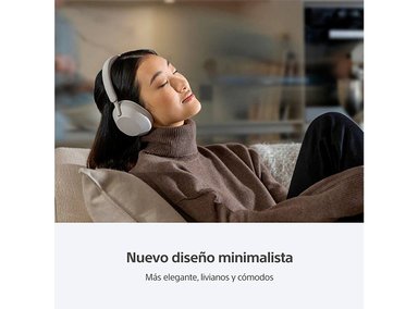 AUDÍFONOS SONY OVER-EAR WH-1000XM5 NOISE CANCELLING PLATA - 6