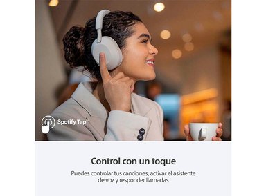 AUDÍFONOS SONY OVER-EAR WH-1000XM5 NOISE CANCELLING PLATA - 8