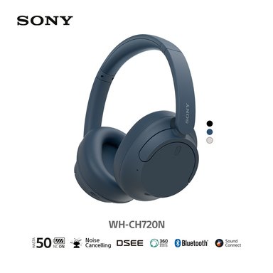 AUDÍFONOS SONY OVER-EAR WH-CH720N NOISE CANCELLING AZUL - 1