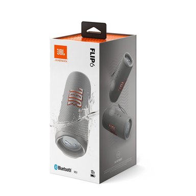 PARLANTE BLUETOOTH JBL PORTÁTIL FLIP 6 GRIS 30W - 9