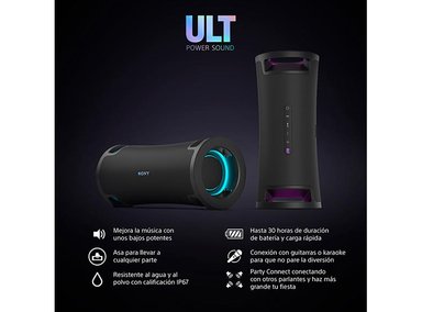 PARLANTE BLUETOOTH SONY SRS-ULT70 PARA FIESTAS ULT FIELD 7 - 2