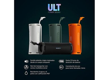 PARLANTE BLUETOOTH SONY SRS-ULT10 PORTÁTIL ULT FIELD 1 GRIS - 2