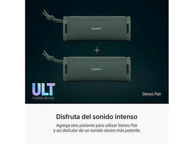 PARLANTE BLUETOOTH SONY SRS-ULT10 PORTÁTIL ULT FIELD 1 GRIS - 9