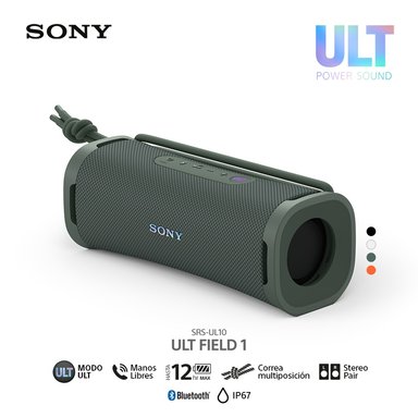 PARLANTE BLUETOOTH SONY SRS-ULT10 PORTÁTIL ULT FIELD 1 GRIS - 1