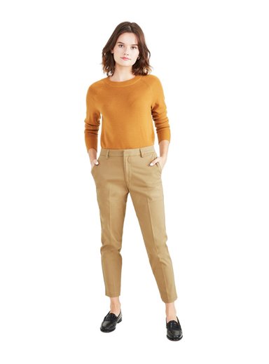 PANTALÓN SLIM MUJER DOCKERS CAQUI REFINED