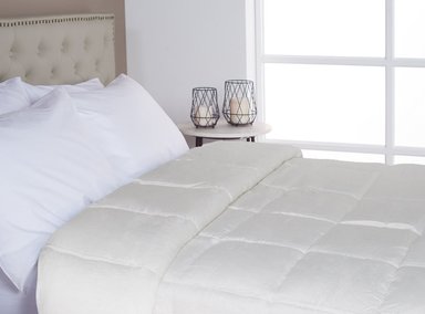 EDREDÓN RIPLEY HOME BAMBOO QUEEN BLANCO