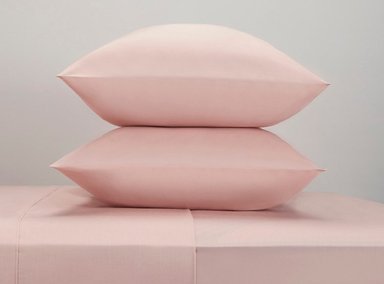 SÁBANAS RIPLEY HOME SET LISA QUEEN 200 HILOS 100% ALGODÓN PALO ROSA COLOR ENTERO