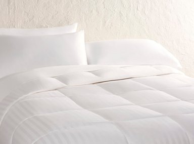 EDREDÓN MAISON LINETT WINTER QUEEN BLANCO COLOR ENTERO - 2