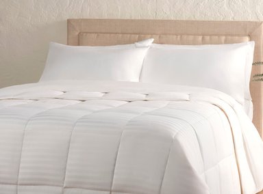 EDREDÓN MAISON LINETT WINTER QUEEN BLANCO COLOR ENTERO