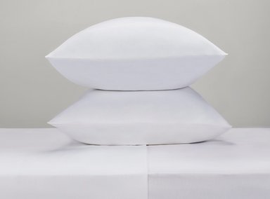 SET SÁBANAS MAISON LINETT BEDDING SATEN KING 600 HILOS ALGODÓN SATÉN BLANCO COLOR ENTERO
