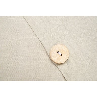 FUNDA PLUMÓN ROSEN PURE LISO 1.5 PLAZAS LINO BLANCO - 5