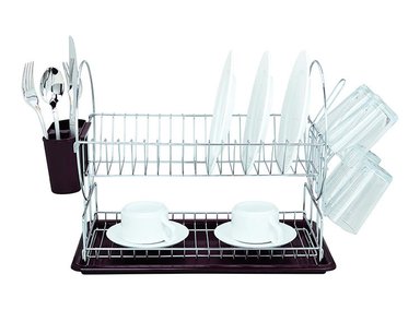 ESCURRIDOR PARA PLATOS RECORD LUCCA ACERO