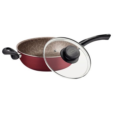 SARTÉN ANTIADHERENTE CON TAPA TRAMONTINA PARIS 26 CM - 2