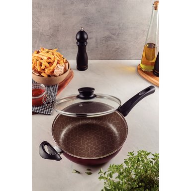 SARTÉN ANTIADHERENTE CON TAPA TRAMONTINA PARIS 26 CM - 3