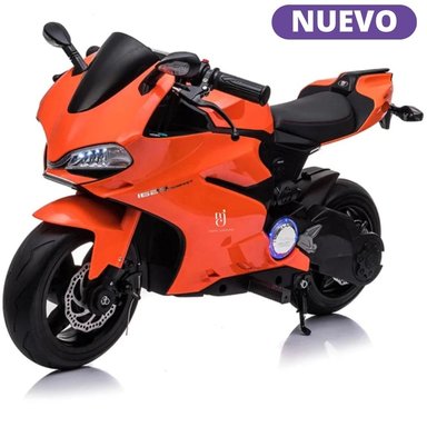 MOTO A BATERÍA PARA NIÑOS «DUCATI DIAVEL» LICENCED NARANJA - 2