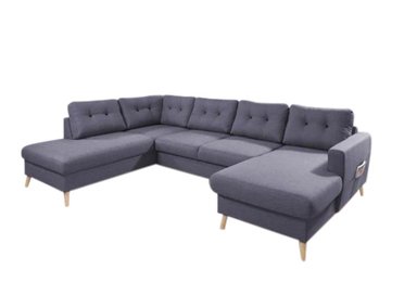 RABHE SECCIONAL VINTAGE DAKOTA - GRIS