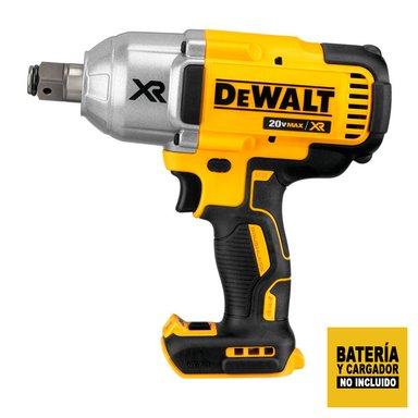 LLAVE IMPACTO DEWALT 3/4 ALTO TORQUE 20V XR SIN BAT NI CARG