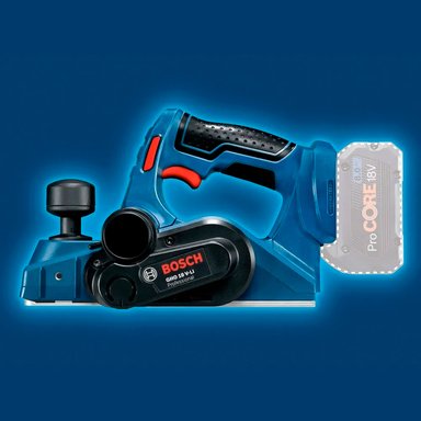 CEPILLO INALÁMBRICO BOSCH GHO 18V-LI + L-BOXX SIN BAT - 2
