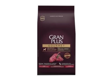 GRAN PLUS GOURMET PERROS CORDERO Y ARROZ RAZA MEDIANAS Y GRANDES 15 KG