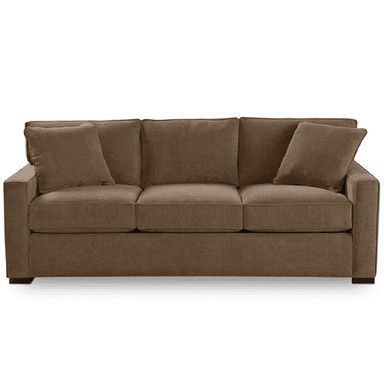 SOFÁ ALTO HOGAR NIA 3 CUERPOS MARRÓN