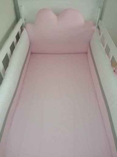 PROTECTOR LATERAL PARACHOQUES DE CUNA -  CABEZAL NUBE