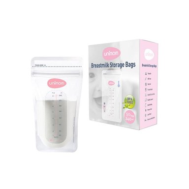 BOLSAS DE ALMACENAMIENTO DE LECHE MATERNA PRMIUM X50 UND
