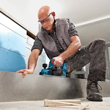 CEPILLO INALÁMBRICO BOSCH GHO 18V-LI + L-BOXX SIN BAT - 3