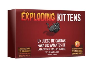 JUEGOS DE MESA EXPLODING KITTENS EDICIÓN ORIGINAL