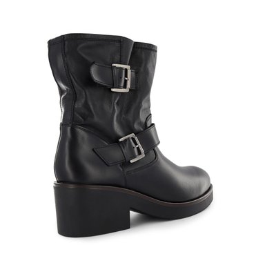 BOTAS MUJER ECCO NEGRO MEDIANA ALMENDRA09 - 4
